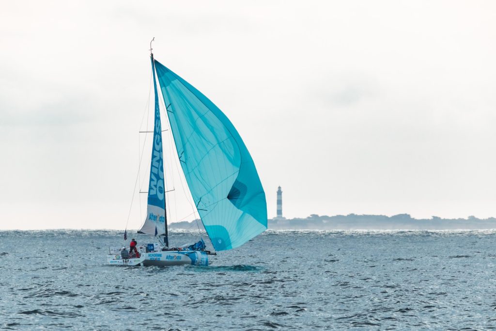 LA SOLITAIRE DU FIGARO PAPREC : Magnifique départ de la dernière étape